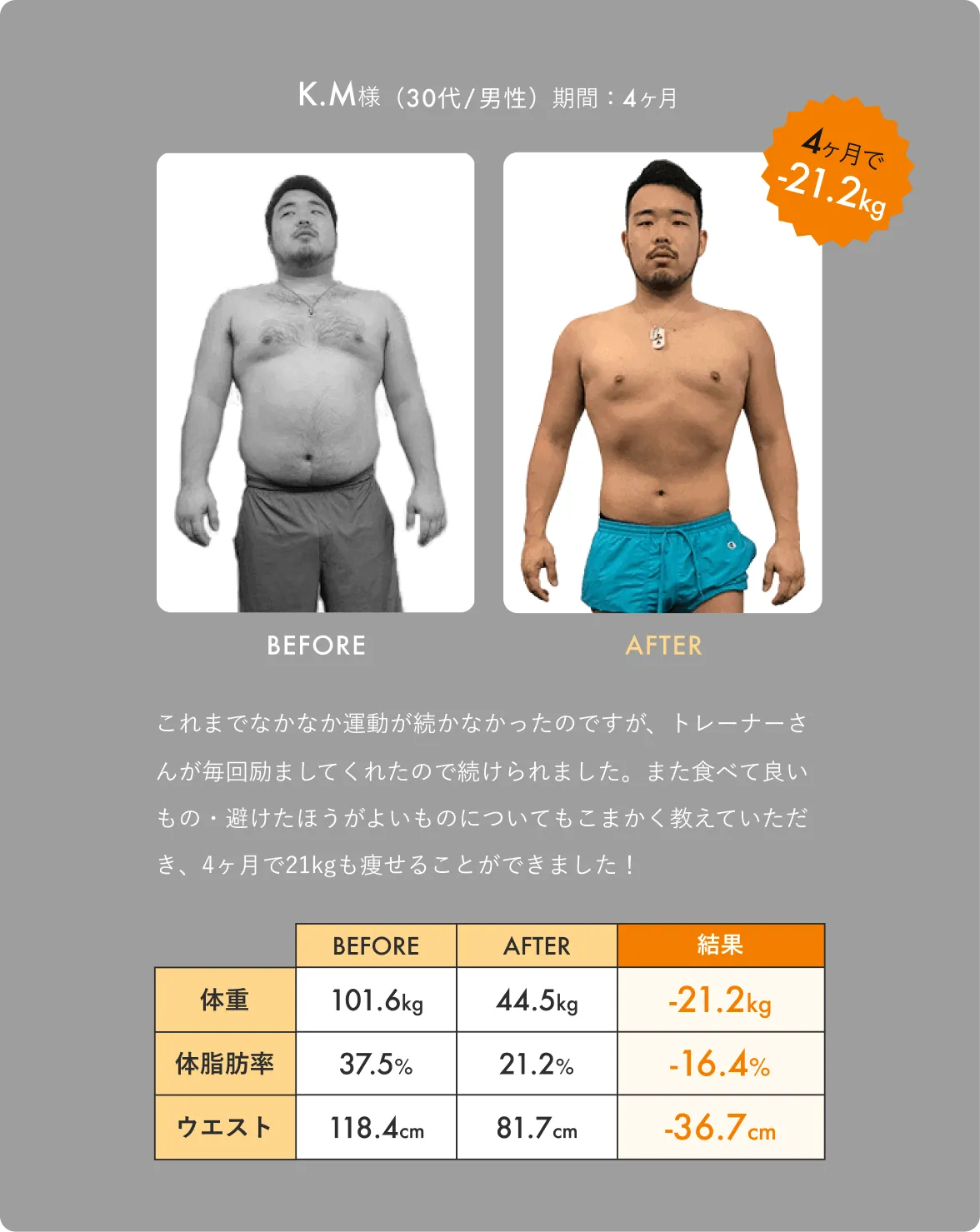 お客様の声 2