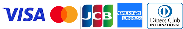 ご利用可能なクレジットカード